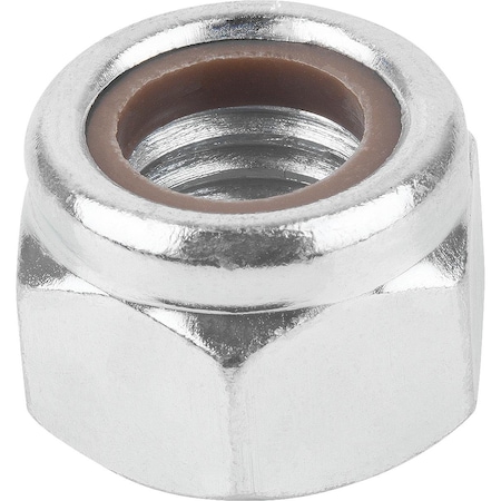 Hex Nut, M12, Steel, Grade 8, Zinc Plated, 14 Mm Ht